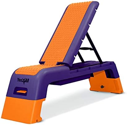 Yes4All Multifunctional Aerobic Deck for Cardio Workouts and Strength Training | Yes4All Versatile Fitness Station Weig