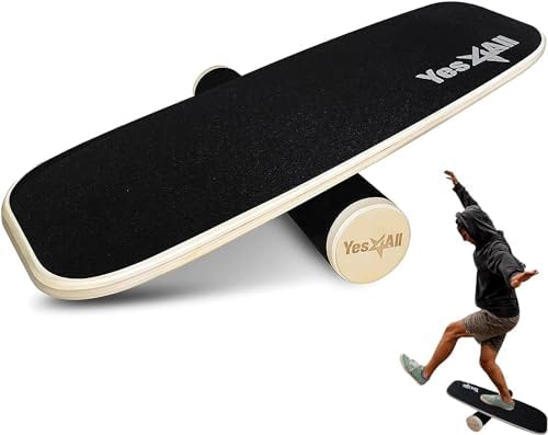 Yes4All Balance Board Sports Trainer - Core Strength and Balance Control for Improved Performance | Yes4All Surf Traine