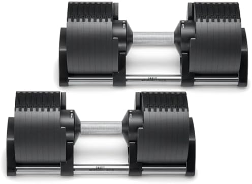 Original NUOBELL Adjustable Dumbbells 5-80 lb Set for Home Gym Strength Training Original NUOBELL Adjustable Dumbbells
