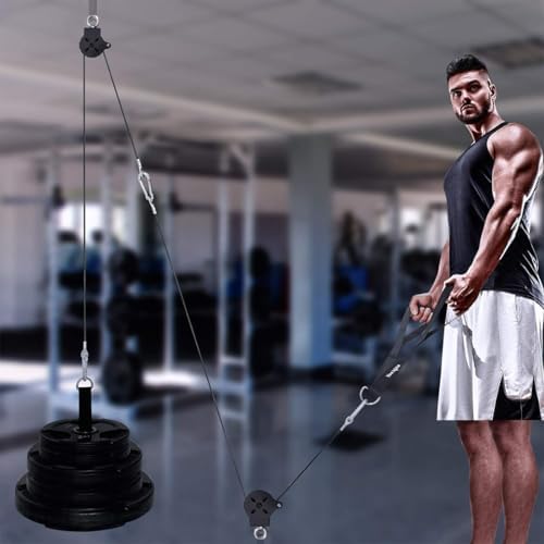 Yes4All Lat Pulldown Attachments Row Handles Tricep Rope Load 880LB Home Gym | Yes4All Cable Machine Accessories V Bar