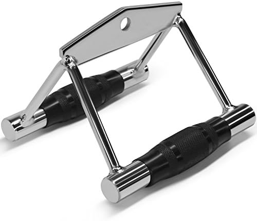 Yes4All Cable Machine Attachment, Double D Handle & Tricep Rope Cable Attachment, Gym Weight Machine Accessories Load 88