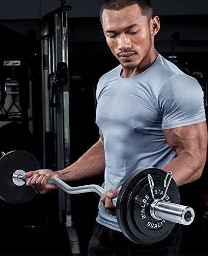 Cast Iron 2-Inch Olympic Weight Plates Set for Strength Training, Barbell Free Weight Plate Set for Weightlifting at Hom