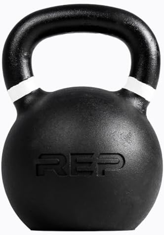 REP Fitness Adjustable Kettlebell Set and Singles, 4kg to 24kg Range for Home Gym Power Workout, Strength Training, Free