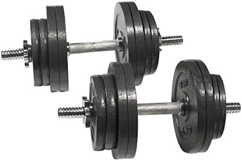 CAP Barbell Adjustable Dumbbell Weight Set for Home Gym Fitness Lovers | Ideal for Home Workouts and Muscle Building |