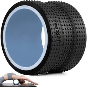 Yes4All Yoga Wheel Roller, Back Cracker Roller for Back Ease & Spinal Support, Target Pressure Points for Comfort, Avail