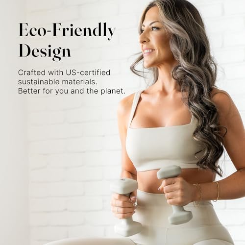 SafeGrip Square Dumbbells Anti Slip Handles for Home Workouts | WeGym SafeGrip Square Dumbbells Stable Design Prevents