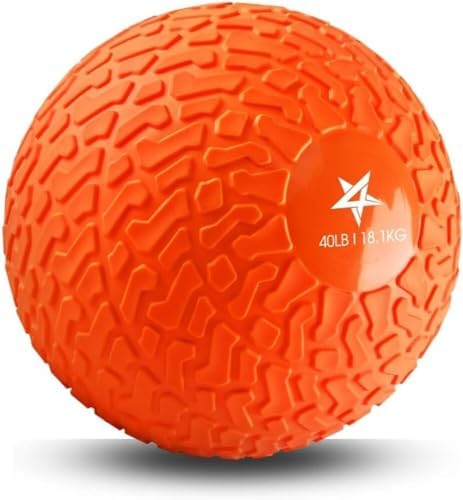 Yes4All Slam Balls, Durable PVC Sand Filled, Core Strengthening Workout Ball for Fitness Enthusiasts at Home Gym