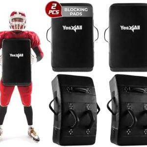 Yes4All Blocking Pad, Durable Leather Shield Pads for American Football & Basketball Training, Ideal for Martial Arts &