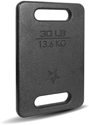 Yes4All Cast Iron Rucking Weight 10 LB for Backpack, Resistance Workout, Hiking Yes4All Cast Iron Rucking Weight 10 LB