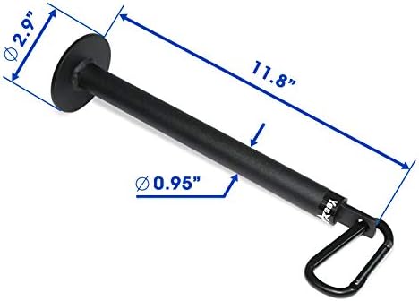 Yes4All Lat Pulldown Attachments Row Handles Tricep Rope Load 880LB Home Gym | Yes4All Cable Machine Accessories V Bar