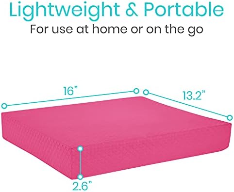 Vive Balance Pad - Foam Large Yoga Mat for Stability Training and Rehabilitation | Vive Balance Pad - Perfect Chair Cus