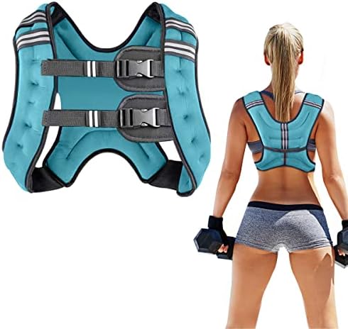 Prodigen Weighted Vest for Women and Men 8 12 16 20 25 30 Lbs for Strength Training and Cardio