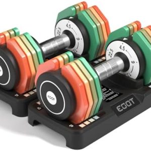 Adjustable Dumbbells Set, 1|5LB/2|5LB/55LB for Home Gym, Women Men Adjustable Dumbbells, Anti-Slip Handle, 1|5LB/2|5LB