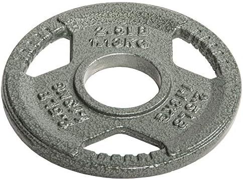Fitvids Olympic Cast Iron Weight Plates for Strength Training & Weightlifting Home Gym | Fitvids 255 Pounds Olympic Cas