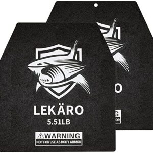 Weighted Vest Plates 5.51/8.81/15.43/20.94LB Pair for Strength Training, Heavy Workout, Fitness