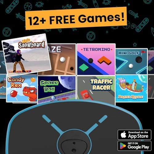 GoBalance Board - Smart Bluetooth Sensor Balance Board for Teens and Adults - 12 Free Games, Home Gym Workout, Fun Balan