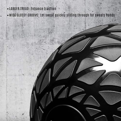 Yes4All Slam Balls, Durable PVC Sand Filled, Core Strengthening Workout Ball for Fitness Enthusiasts at Home Gym