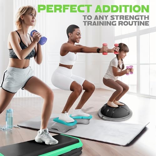 Yes4All Neoprene Coated Dumbbell Hand Weight Sets of 2 - Multiple Weight Options for Home Gym Fitness Users - Anti-Roll,