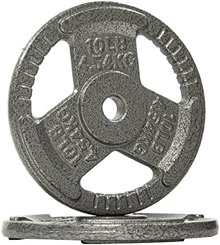 Fitvids Cast Iron Olympic Weight Plate Sets for Strength Training & Weightlifting - 70 LBS or 120 LBS Sets Fitvids Cas