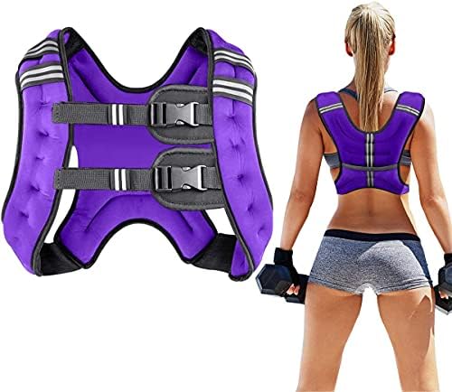 Prodigen Weighted Vest for Women and Men 8 12 16 20 25 30 Lbs for Strength Training and Cardio