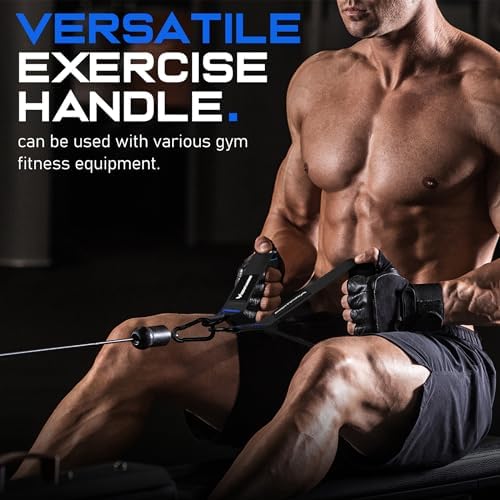 Renranring Replacement Handles for Gym Cable Machines - Strong & Durable Exercise Accessories for Home and Commercial U