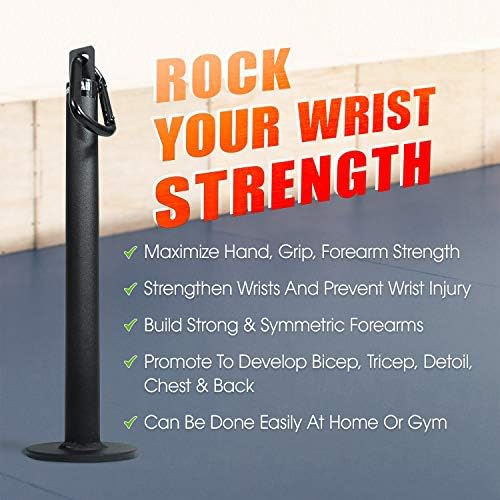 Yes4All Cable Machine Attachment Row Handles Tricep Rope Straight Bar V Bar LAT Pulldown Accessories 880 LB Load for Ho