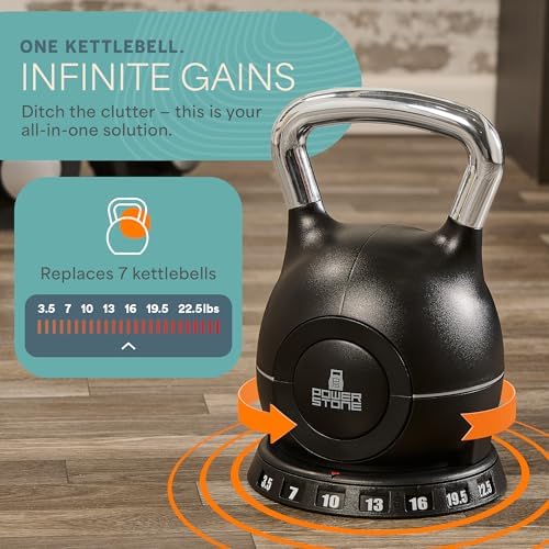 LifePro Adjustable Kettlebells – 2|5 lb Strength Training Weight Set for Full-Body Fitness Workouts LifePro Adjustable