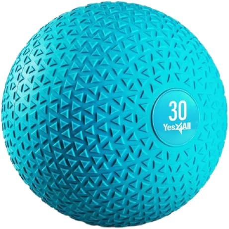 Yes4All Slam Balls, Durable PVC Sand Filled, Core Strengthening Workout Ball for Fitness Enthusiasts at Home Gym
