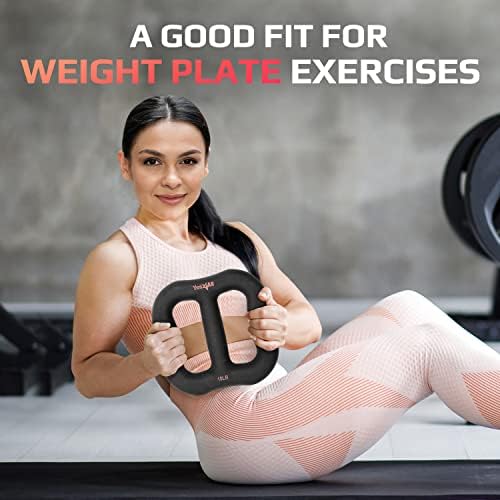 Yes4All 3-in-1 Multifunctional Neoprene Dumbbell, Ergonomic Curve, Black Yes4All Multi-Usage Dumbbell with Solid Core,