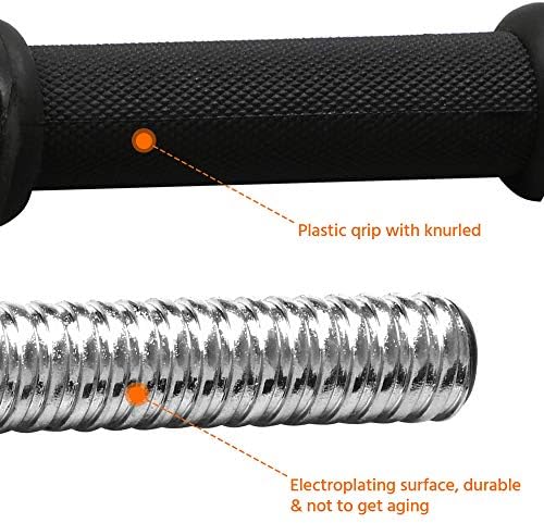 Yaheetech Adjustable Dumbbells Weight Set for Women & Men Home Gym Fitness Equipment