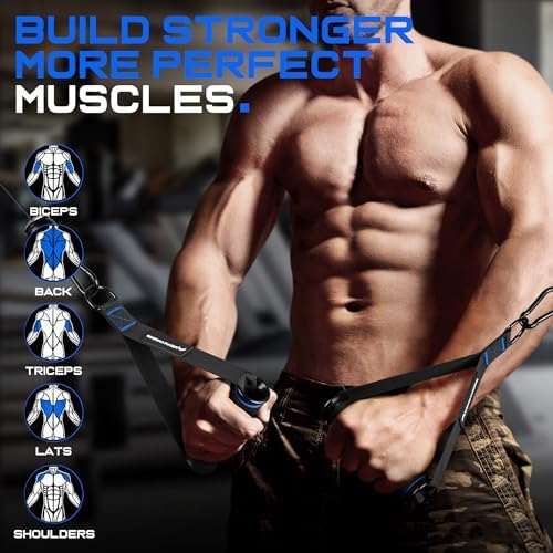 Renranring Replacement Handles for Gym Cable Machines - Strong & Durable Exercise Accessories for Home and Commercial U