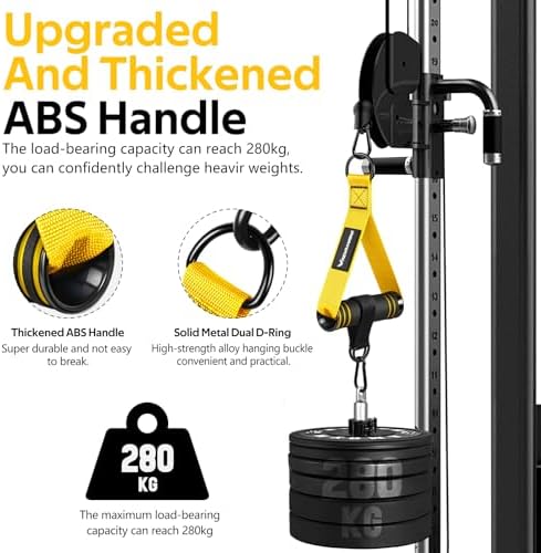 Renranring Replacement Handles for Gym Cable Machines - Strong & Durable Exercise Accessories for Home and Commercial U