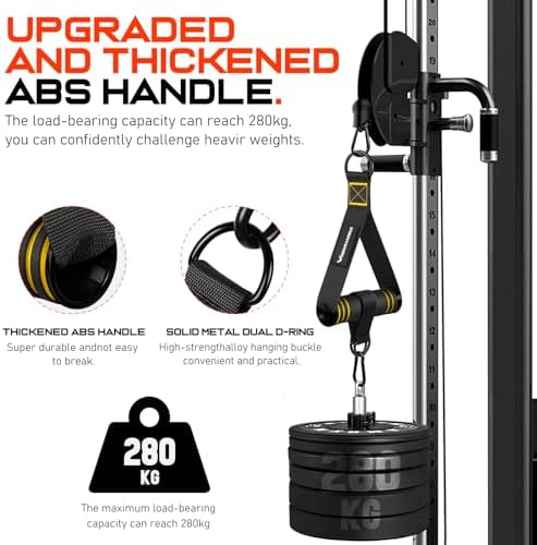 Renranring Replacement Handles for Gym Cable Machines - Strong & Durable Exercise Accessories for Home and Commercial U