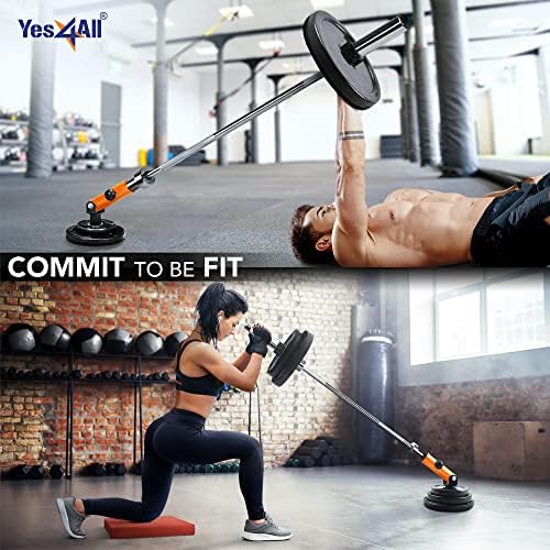 Yes4All T-Bar Row Plate Post Insert Landmine Attachment - Fitness Equipment for Home Gyms & CrossFit Boxes - Full 360° S