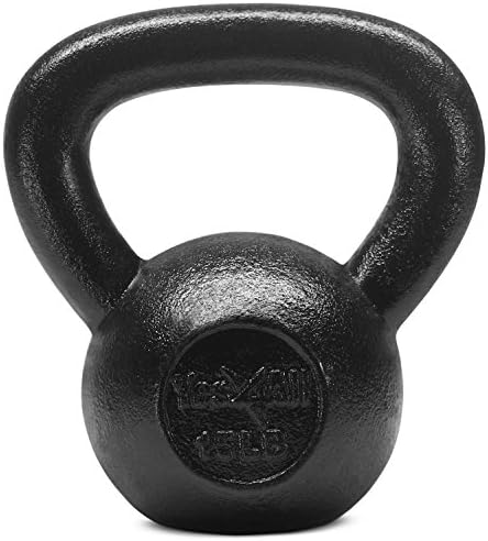 Yes4All Kettlebell Sets, Strength Training Kettlebells, Multi-Level from Beginners to Pros, Home Gym, Cast Iron, Wide Ha