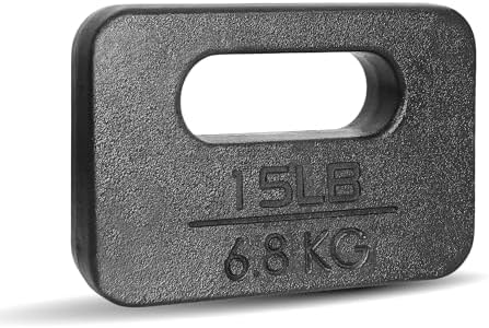 Yes4All Cast Iron Rucking Weight 10 LB for Backpack, Resistance Workout, Hiking Yes4All Cast Iron Rucking Weight 10 LB