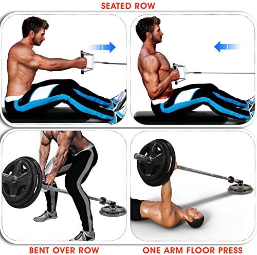 Yes4All T-Bar Row Plate Post Insert Landmine Attachment - Fitness Equipment for Home Gyms & CrossFit Boxes - Full 360° S