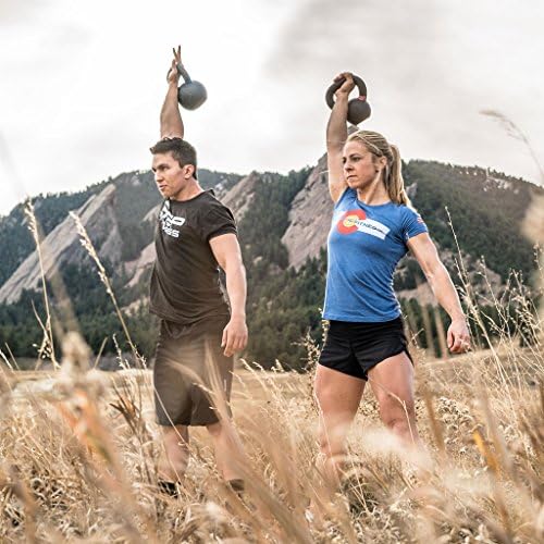 REP Fitness Adjustable Single Kettlebells, Cast Iron, Strength Training for Men and Women, Home Gym Equipment, 5lb to 50