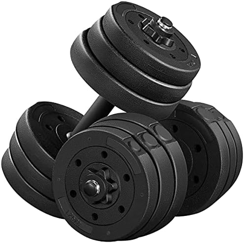 Yaheetech Adjustable Dumbbells Weight Set for Women & Men Home Gym Fitness Equipment