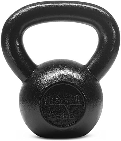 Yes4All Kettlebell Sets, Strength Training Kettlebells, Multi-Level from Beginners to Pros, Home Gym, Cast Iron, Wide Ha