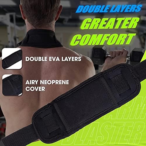 Yes4All 480LB Standard Straight Barbell - Strength Training for Men & Women, Home Gym & Commercial Use, Star Lock Collar