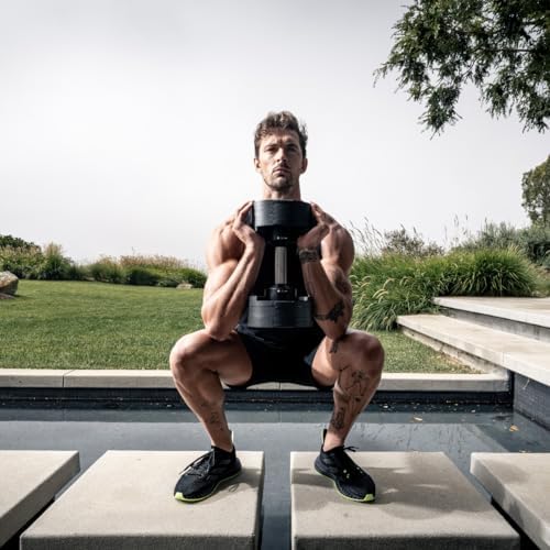 Original NUOBELL Adjustable Dumbbells 5-80 lb Set for Home Gym Strength Training Original NUOBELL Adjustable Dumbbells