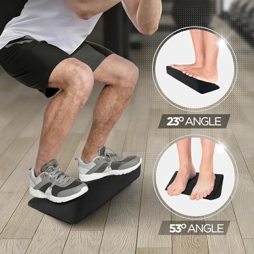 Yes4All Ankle Calf Stretcher for Mobility & Flexibility, Anti-Slip & Ergonomic Design, Suitable for Home Workouts (450l