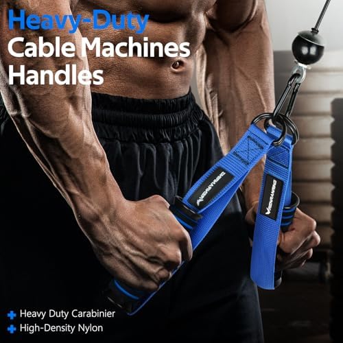 Renranring Replacement Handles for Gym Cable Machines - Strong & Durable Exercise Accessories for Home and Commercial U