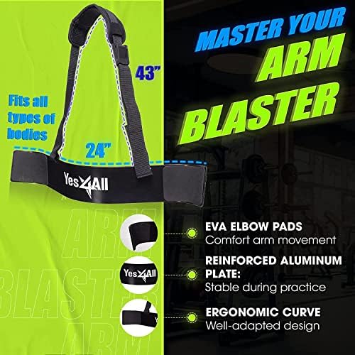 Yes4All 480LB Standard Straight Barbell - Strength Training for Men & Women, Home Gym & Commercial Use, Star Lock Collar