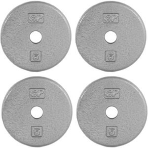 CAP Barbell Standard 1-Inch Cast Iron Weight Plates - For Home Gym Beginners | Perfect forStrength Training & Home Worko