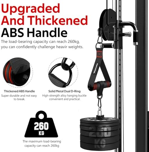 Renranring Replacement Handles for Gym Cable Machines - Strong & Durable Exercise Accessories for Home and Commercial U