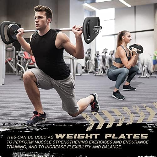 Yes4All 20 LB Rucking Weight with Upgraded Handle for Strength Training - Weighted Walking, Lifting & Tactical Fitness