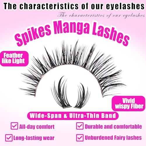 40D/60D Volume C/D Curl Lash Clusters Kit for Eyelash Extensions, Portable Makeup Bag with Lash Bond and Seal, 10-18mm