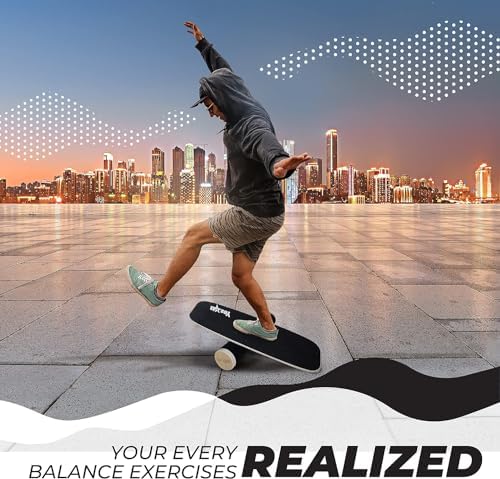 Yes4All Balance Board Sports Trainer - Core Strength and Balance Control for Improved Performance | Yes4All Surf Traine